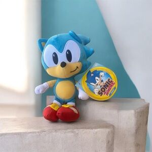 Sonic the Hedgehog Blue and Red Plush Action Figure
